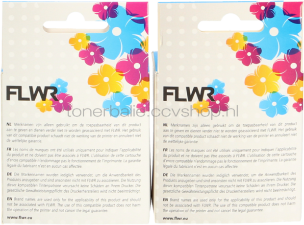 FLWR HP 350XL/351XL Multipack zwart en kleur