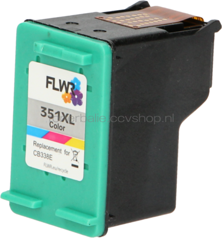 FLWR HP 350XL/351XL Multipack zwart en kleur