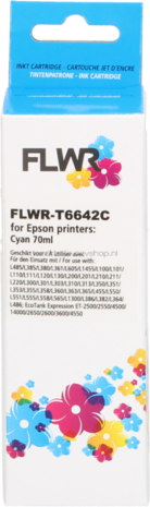 FLWR Epson T664 Multipack zwart en kleur