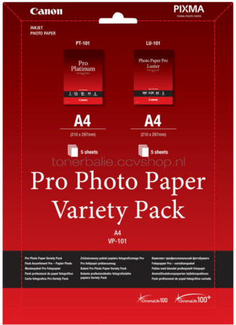 Canon VP-101 Varietypack  | A4 |  10 stuks