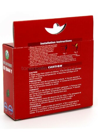 Huismerk Epson T0444 geel
