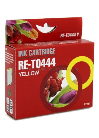 Huismerk Epson T0444 geel