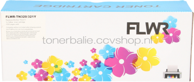 FLWR Brother TN-321 geel