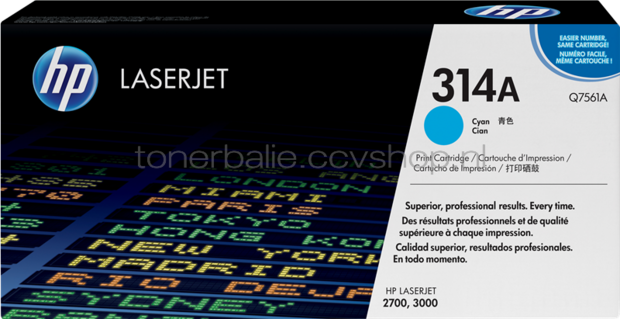 HP 314A cyaan