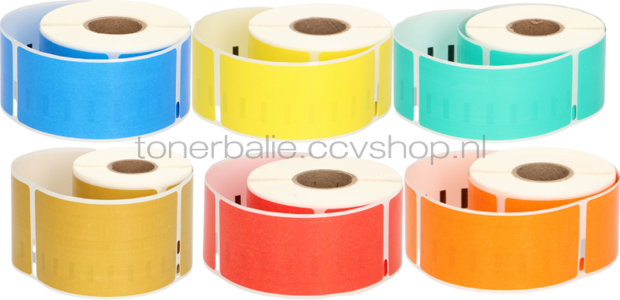 Huismerk Dymo 99012 adreslabel 36 mm x 89 mm  kleur