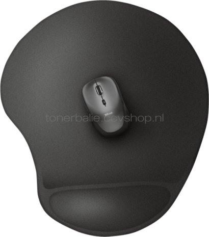 Trust BigFoot XL ergonomische muismat zwart