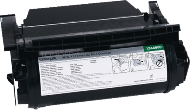 Lexmark 12A6860 zwart