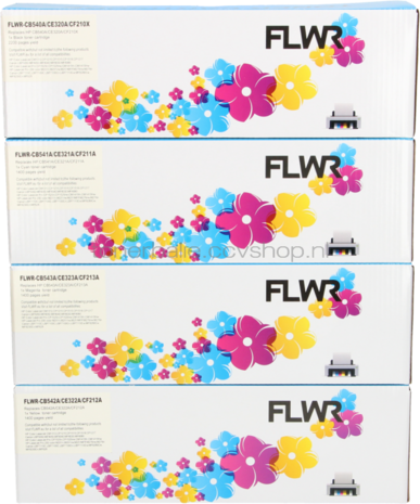FLWR HP 125A Multipack zwart en kleur