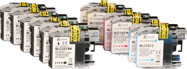 FLWR Brother LC-223 12-pack