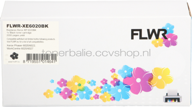 FLWR Xerox Phaser 6020 zwart