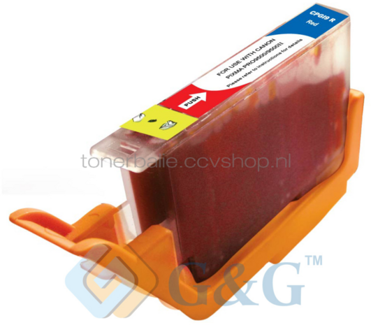 Huismerk Canon PGI-9R rood