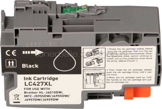 FLWR Brother LC-427XL zwart