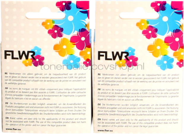 FLWR Canon PG-510/CL-511 Multipack zwart en kleur
