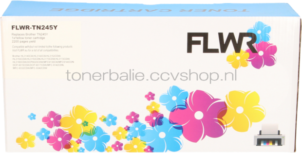 FLWR Brother TN-242 geel