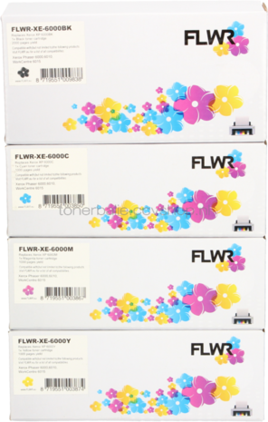 FLWR Xerox Phaser 6000 / 6010 multipack zwart en kleur