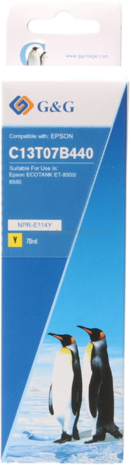 FLWR Epson 114 Inktfles geel