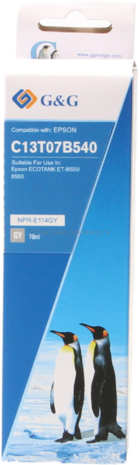 FLWR Epson 114 Inktfles grijs