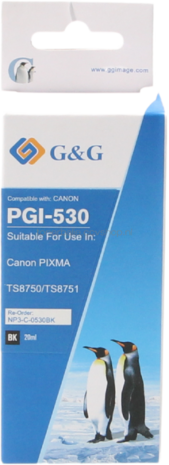 FLWR Canon PGI-530PGBK zwart