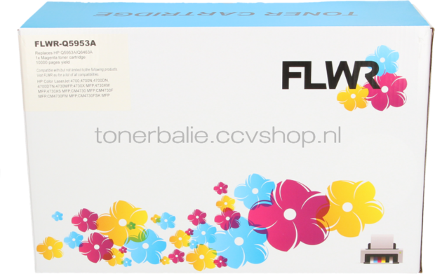 FLWR HP 643A magenta