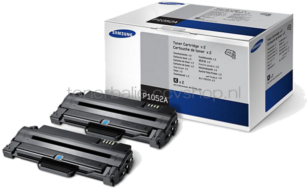 Samsung MLT-P1052A 2-pack zwart