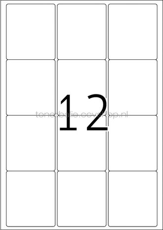 Herma 4266 63,5x72 mm