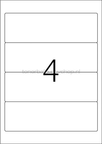 Herma 4284 192x61 mm