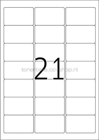 Herma 10301 63,5x38,1 mm