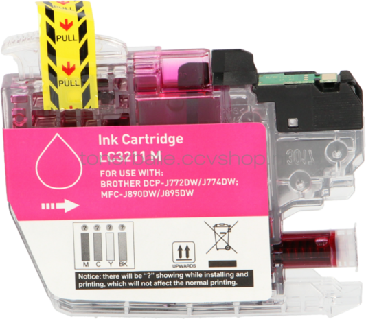 Huismerk Brother LC-3211 magenta
