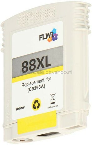 FLWR HP 88XL 4-pack zwart en kleur