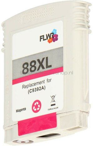 FLWR HP 88XL 4-pack zwart en kleur