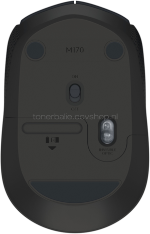 Logitech B170 Wireless USB Muis Zwart