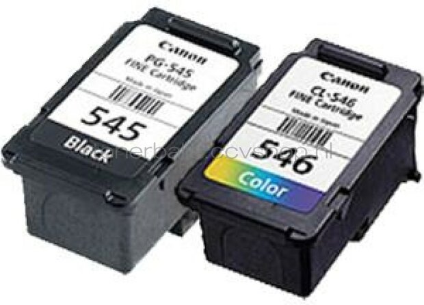 Canon PG-545 / CL-546 Multipack zwart en kleur