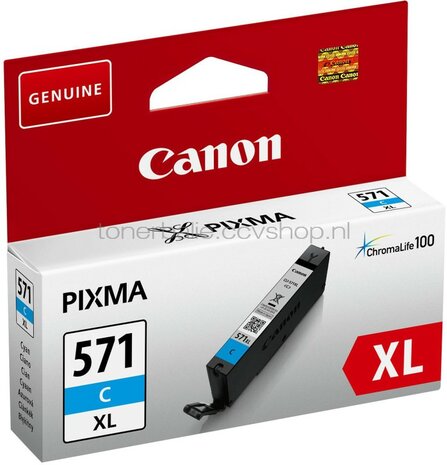 Canon CLI-571XL cyaan
