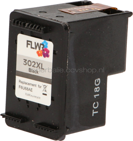 Huismerk HP 302XL zwart