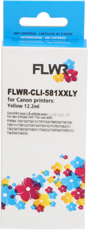 FLWR Canon CLI-581XXL geel
