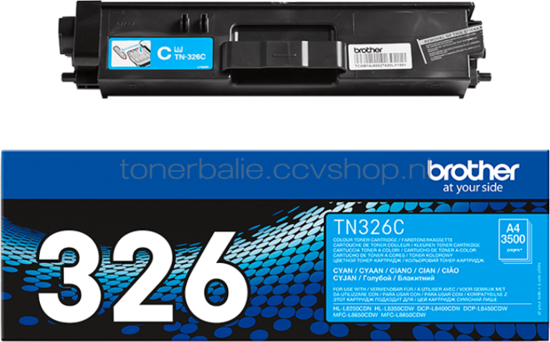 Brother TN-326C cyaan