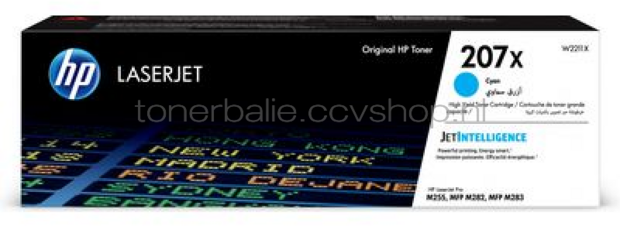 HP 207X cyaan