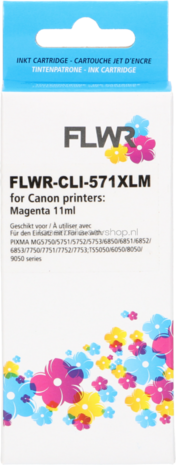 FLWR Canon CLI-571XL magenta
