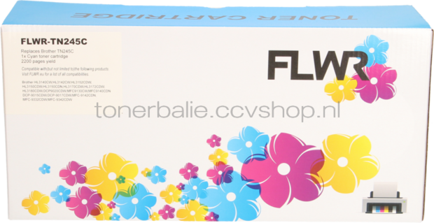 FLWR Brother TN-245 cyaan