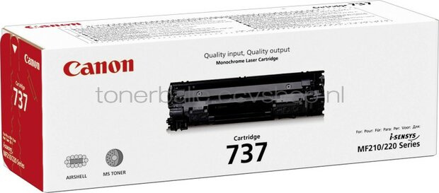 Canon CRG-737 zwart