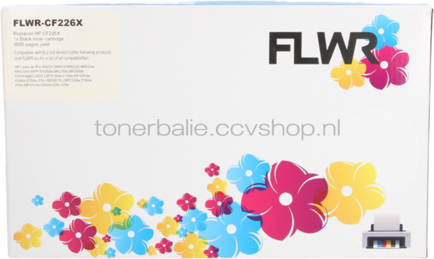 FLWR HP 26X zwart