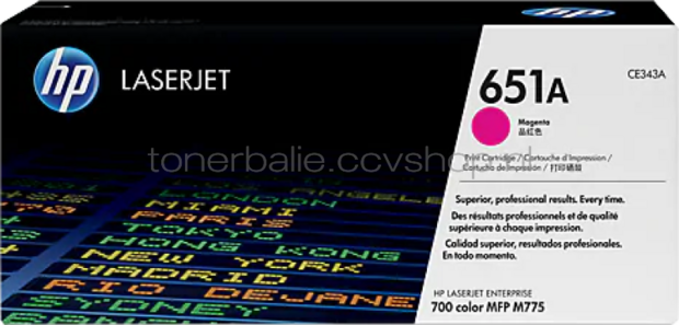 HP 651A magenta