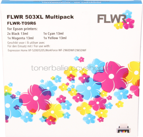 FLWR Epson 503XL Multipack zwart en kleur