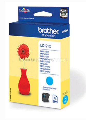 Brother LC-121C cyaan