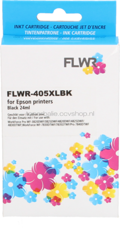 FLWR Epson 405XL zwart