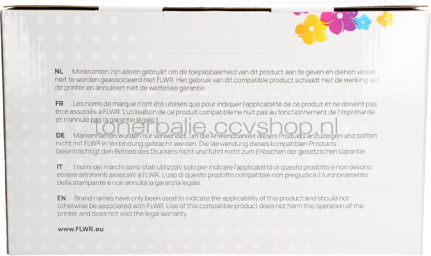 FLWR HP 89X zwart