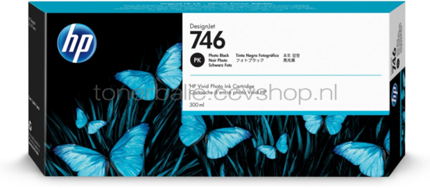 HP 746 foto zwart