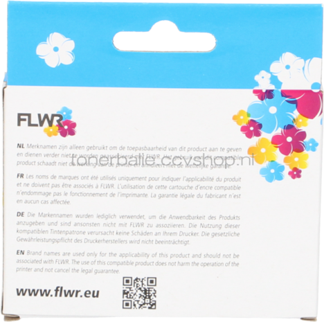 FLWR Epson T1281 zwart