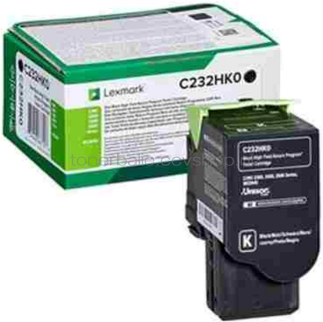 Lexmark C232HK0 zwart