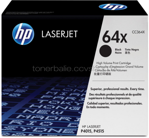 HP 64X hc zwart